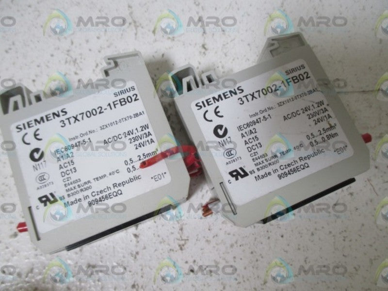 SIEMENS 3TX7002-1FB02 UNMP