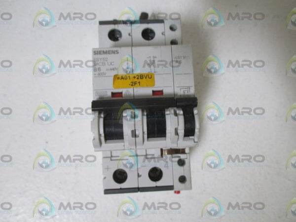 SIEMENS 5SY5206-6 W/ 5ST3010 CIRCUIT BREAKER  UNMP
