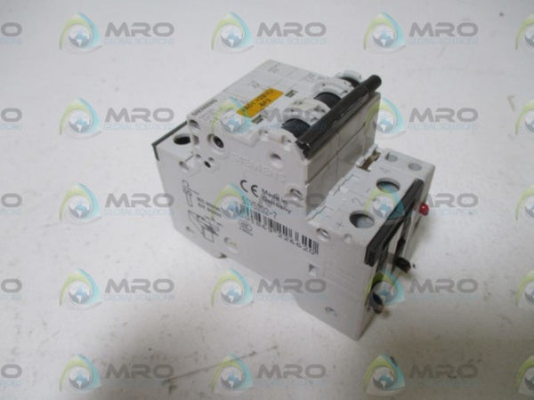SIEMENS 5SY5202-7 W/ 5ST3010 CIRCUIT BREAKER  UNMP