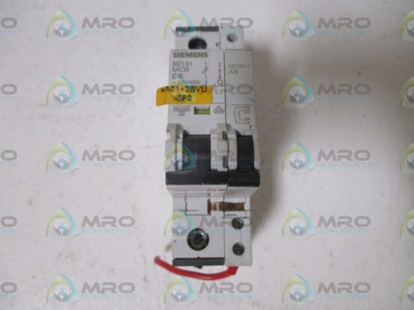 SIEMENS 5SY4106-7 W/ 5ST3010 CIRCUIT BREAKER  UNMP