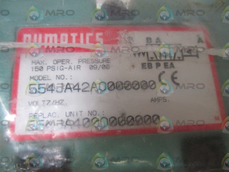 NUMATICS 554JA42AO000000 NSMP