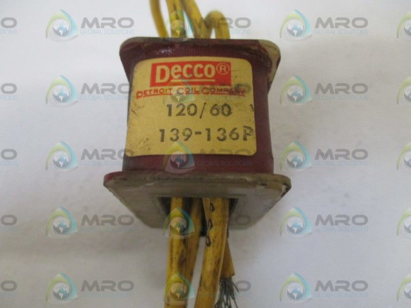DECCO 139-136P 120/60 UNMP