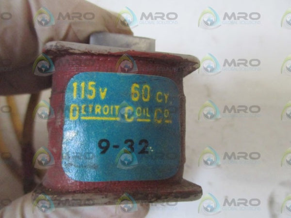 DETROIT CO. 9-32 COIL 115V UNMP