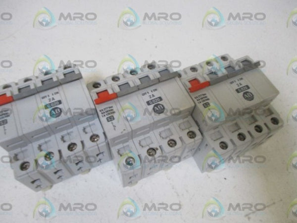 ALLEN BRADLEY 1492-CB3G020 SER. B 2A w/ 1492-ACBS2 SER. B  NSNP