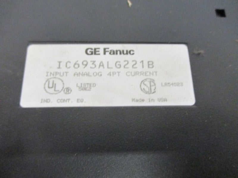 GE FANUC IC693ALG221B INPUT MODULE  UNMP