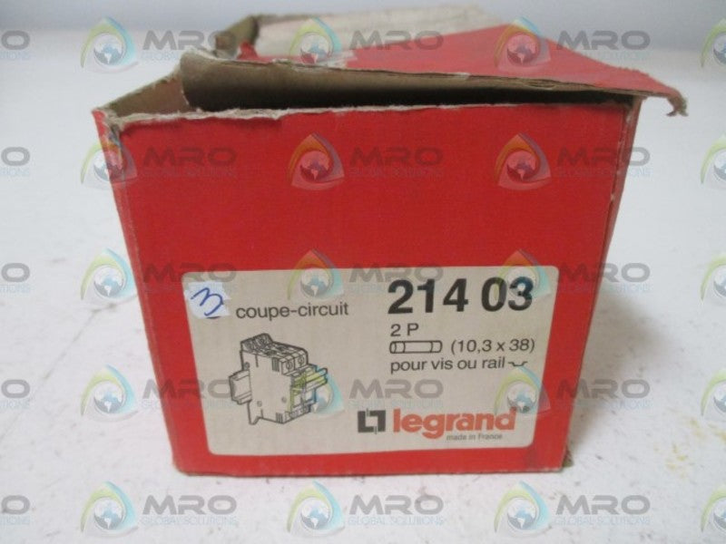 LOT OF 3 LEGRAND 21403 COUPE-CIRCUIT NSMP