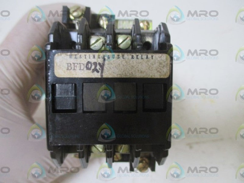 WESTINGHOUSE BFD11S (764A552G01) CONTROL RELAY 48VDC  UNMP
