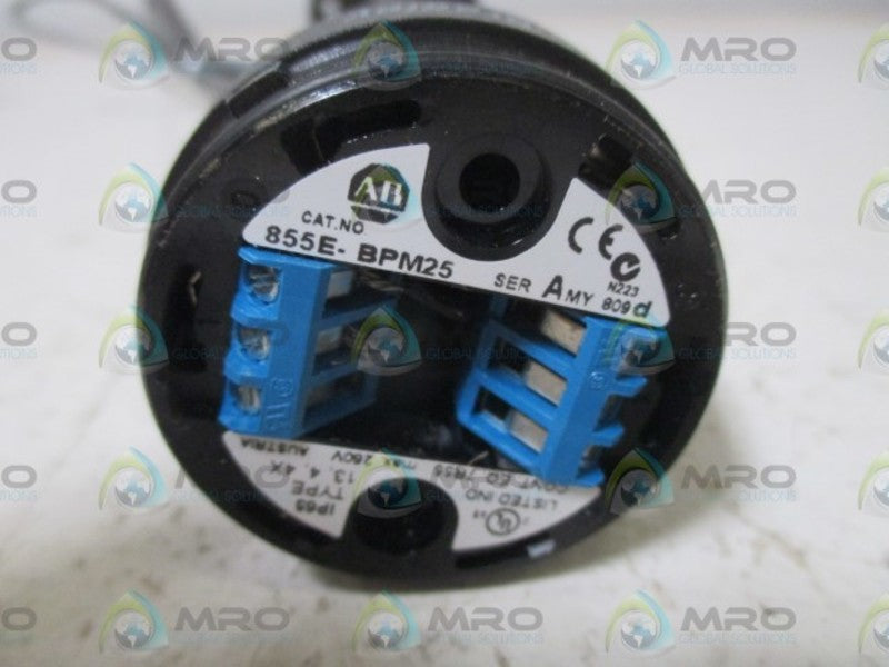 INDUSTRIAL SPARE PART 855E-BPM25 SER. A STACK LIGHT BASE  UNMP