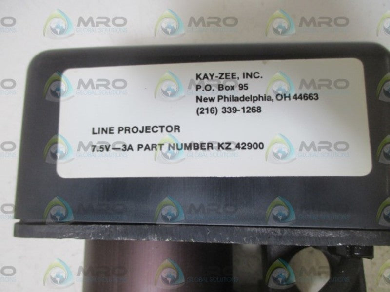KAY-ZEE INC. KZ 42900 LINE PROJECTOR  NSMP