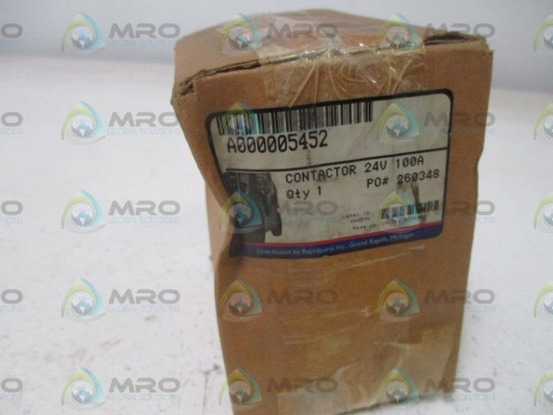 RAPIDPARTS A000005452 CONTACTOR 24V 100A  NSMP