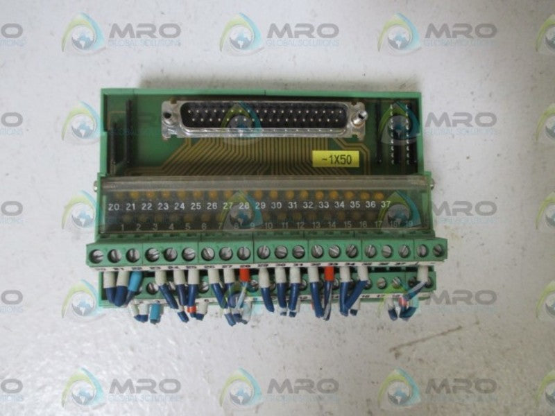 PHOENIX CONTACT FLKM-D37 SUB/S/LA INTERFACE MODULE  UNMP