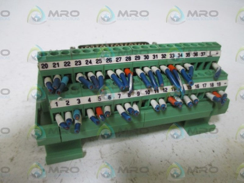 PHOENIX CONTACT FLKM-D37 SUB/S/LA INTERFACE MODULE  UNMP