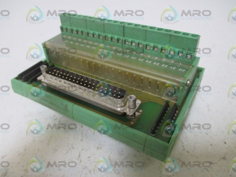 PHOENIX CONTACT FLKM-D37 SUB/S/LA INTERFACE MODULE  UNMP