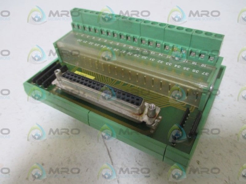 PHOENIX CONTACT FLKM-D37 SUB/B/LA INTERFACE MODULE  UNMP