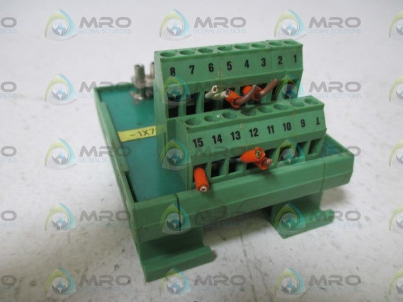 PHOENIX CONTACT FLKM-D15 SUB/B VARIOFACE MODULE  UNMP