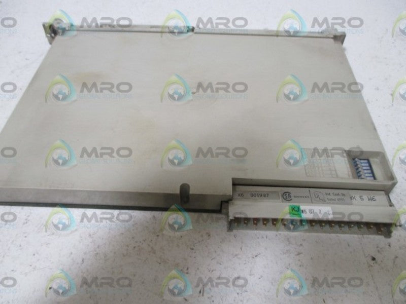 SIEMENS SIMATIC S5 6ES5420-4UA12 DIGITAL INPUT  UNMP