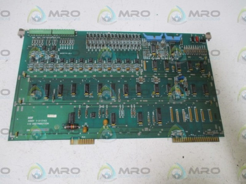 K&T KEARNEY & TRECKER 1-21743 I/O DISTRIBUTION  UNMP