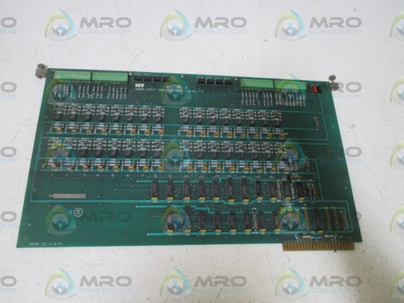 K&T KEARNEY & TRECKER 1-21760 2WORD INPUT ISOLATOR ASSY.  UNMP
