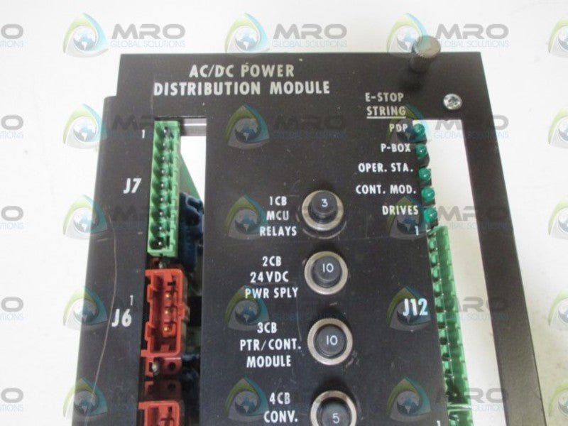 GIDDINGS & LEWIS M1018 1237 AC/DC POWER DISTRIBUTION  UNMP