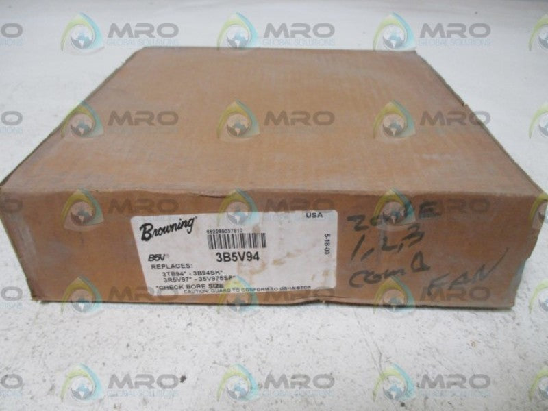 BROWING 3B5V94 V-BELT PULLEY  NSMP