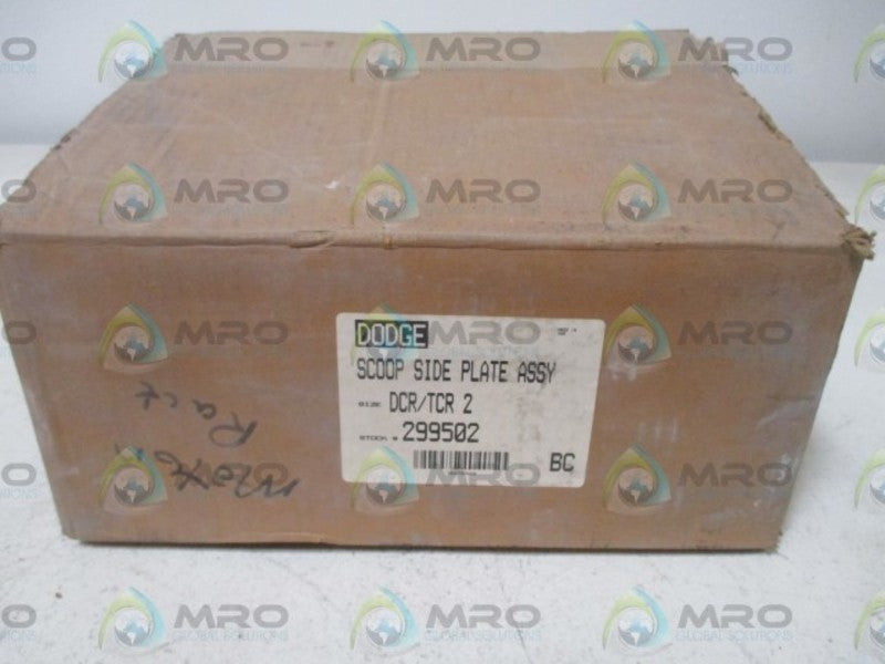 DODGE 299502 SCOOP SIDE PLATE ASSY.  NSMP