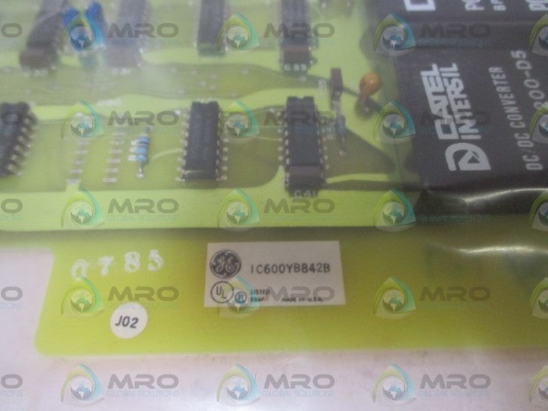 GENERAL ELECTRIC IC600YB842B NANALOG INPUT  NSMP