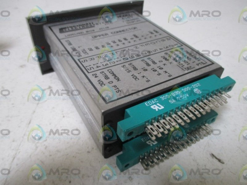 CINCINNATI ELECTRO SYSTEMS MODEL 4161-7-5 7-SEGMENT DISPLAY  NSMP