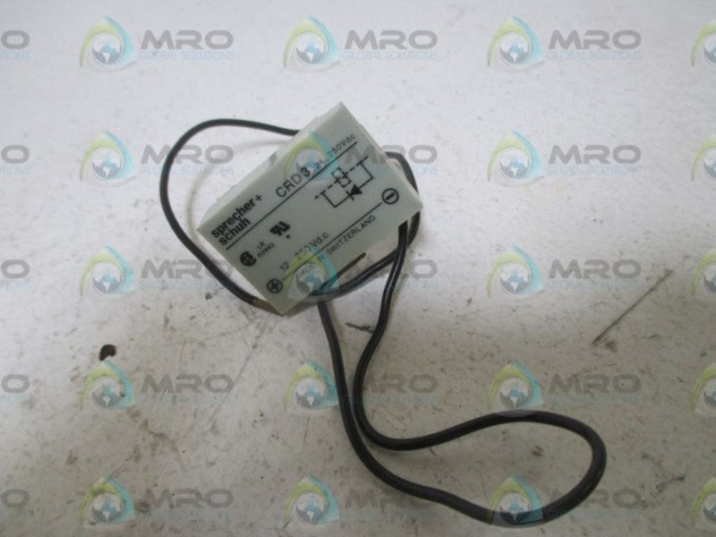 SPRECHER+SCHUH CRD3 SURGE SUPPRESSOR  NSNP