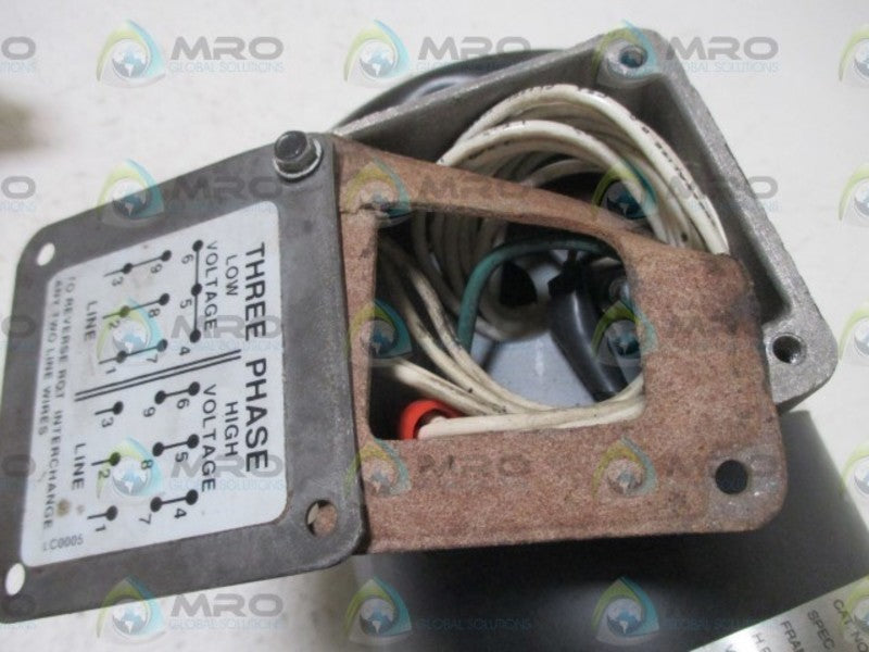 BALDOR 33-1837-426G1 THREE PHASE  UNMP