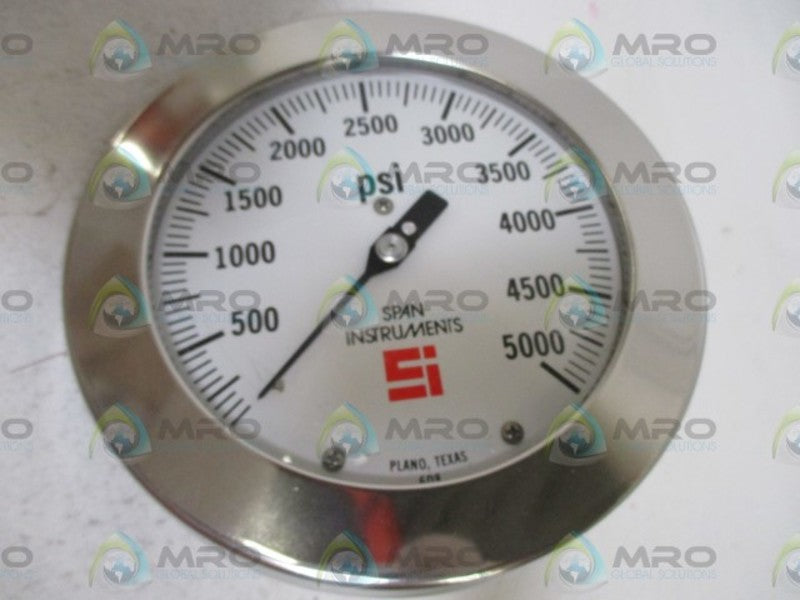 SPAN INSTRUMENTS MODEL LFP612 GAUGE 500-5000  NSMP