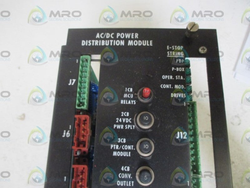 GIDDINGS & LEWIS 810-21292-00 AC/DC POWER DISTRIBUTION MODULE  UNMP
