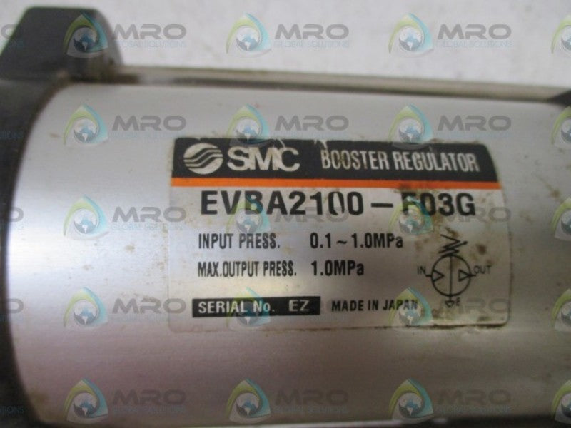 SMC EVBA2100-F03G BOOSTER REGULATOR  UNMP