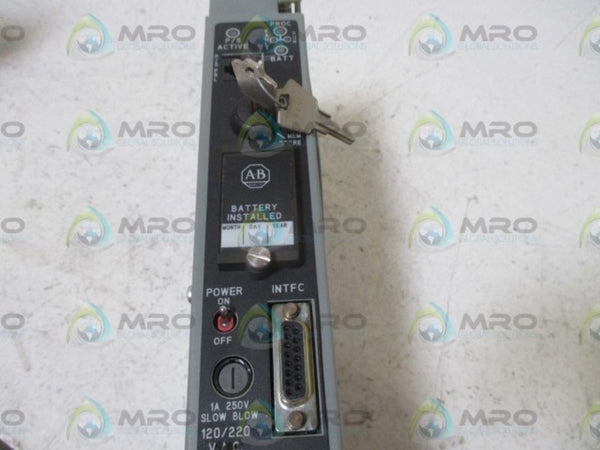ALLEN BRADLEY 1772-LWP SER. D F/W C  UNMP