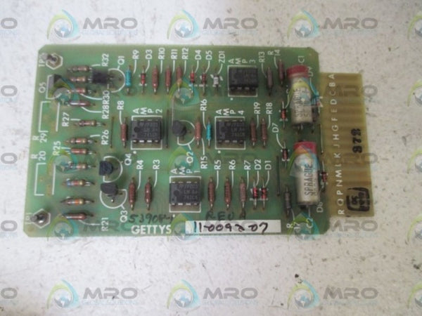 GETTYS 11-0092-07 CURRENT LIMITING  BOARD ASSEMBLY  UNMP