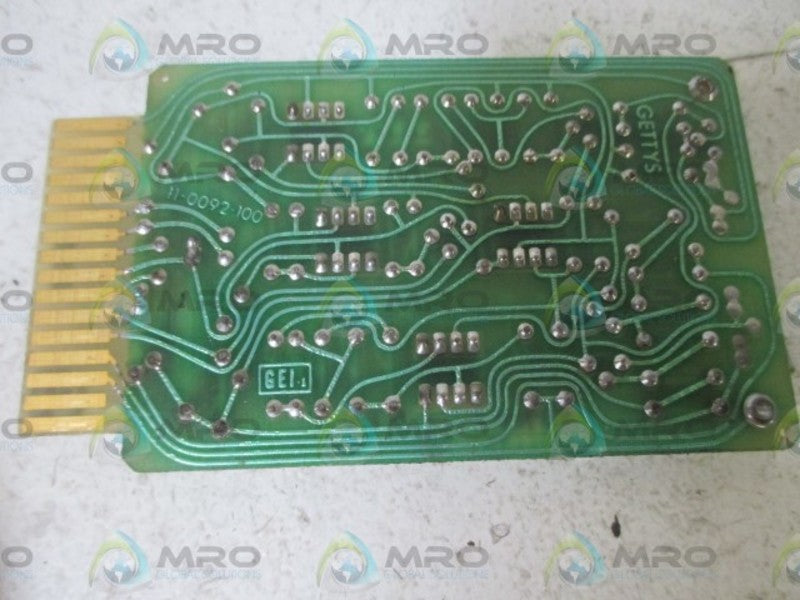 GETTYS 11-0092-07 CURRENT LIMITING  BOARD ASSEMBLY  UNMP
