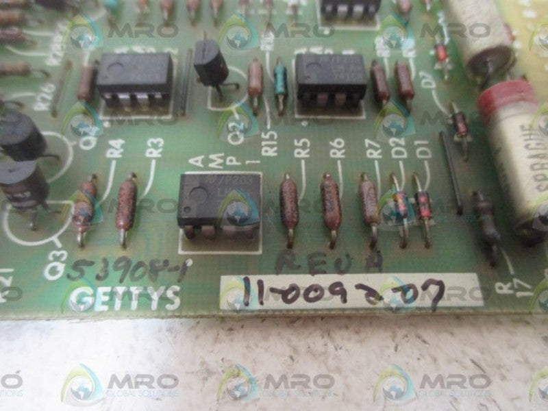 GETTYS 11-0092-07 CURRENT LIMITING  BOARD ASSEMBLY  UNMP