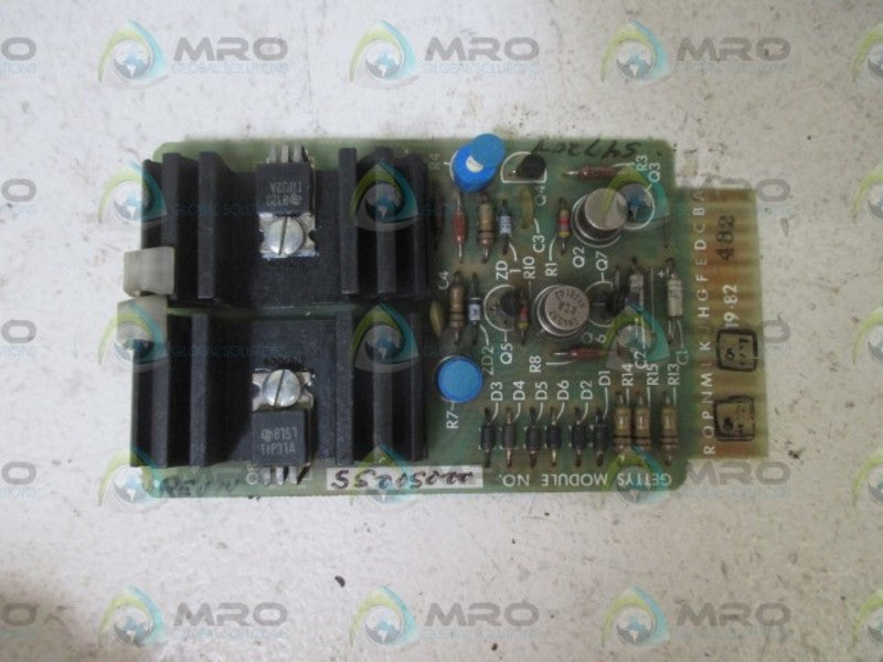 GETTYS 550050-00 CIRCUIT BOARD  UNMP