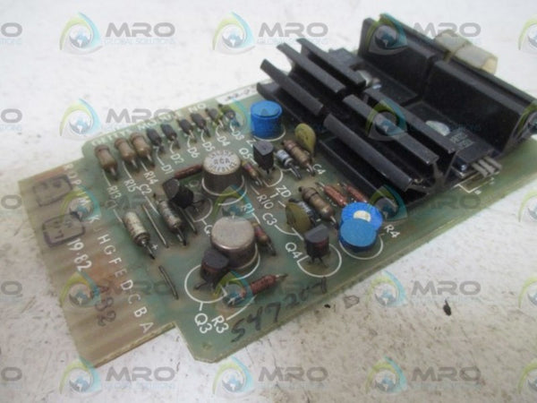 GETTYS 550050-00 CIRCUIT BOARD  UNMP