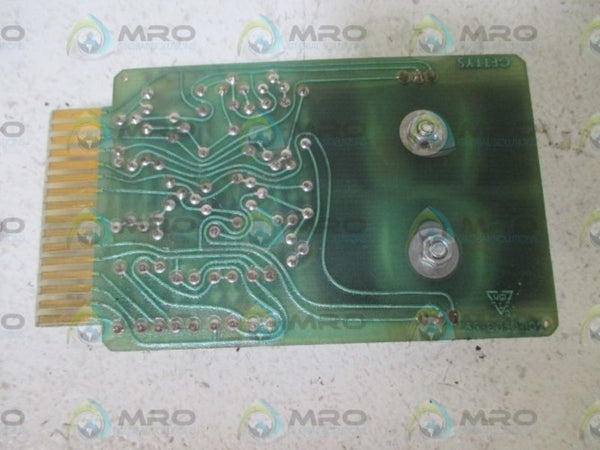 GETTYS 550050-00 CIRCUIT BOARD  UNMP