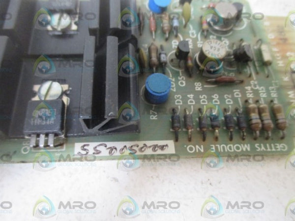GETTYS 550050-00 CIRCUIT BOARD  UNMP