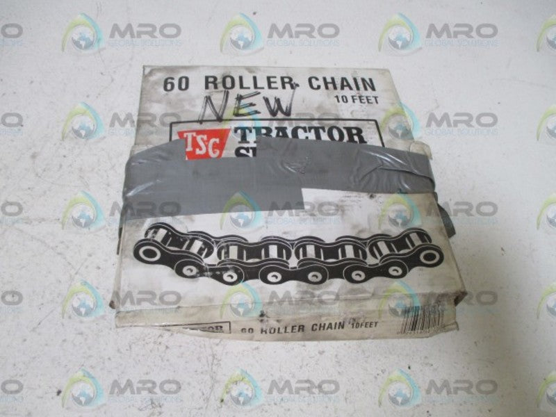 TRACTOR 60 ROLLER CHAIN 10FT.  NSMP