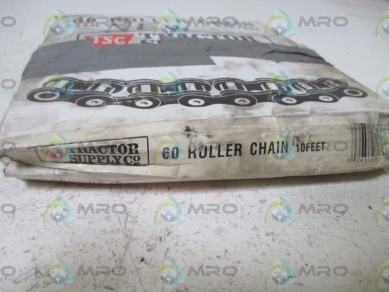 TRACTOR 60 ROLLER CHAIN 10FT.  NSMP