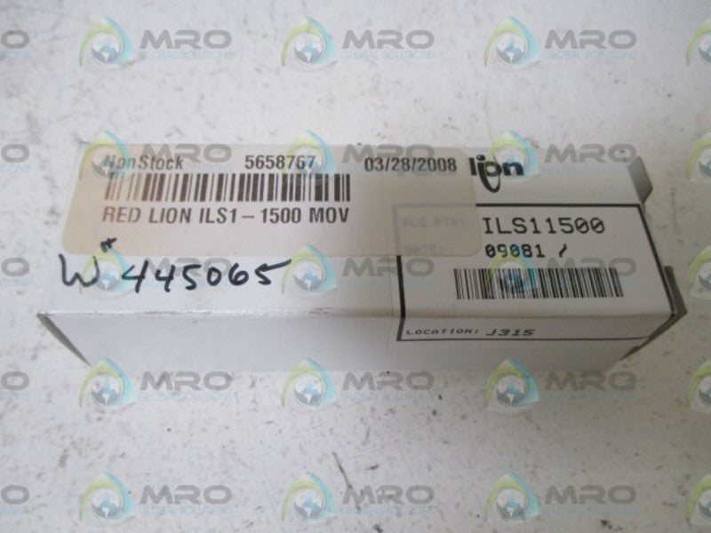 RED LION CONTROLS ILS11500 INDUCTIVE LOAD SUPPRESSORS  NSMP