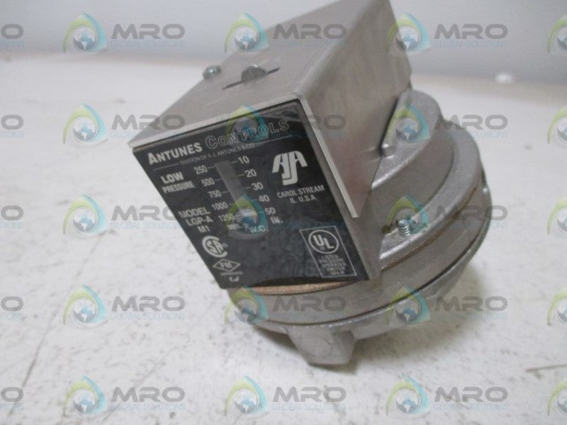 ANTUNES COTNROLS MODEL LGP-A M1 LOW PRESSURE  NSNP