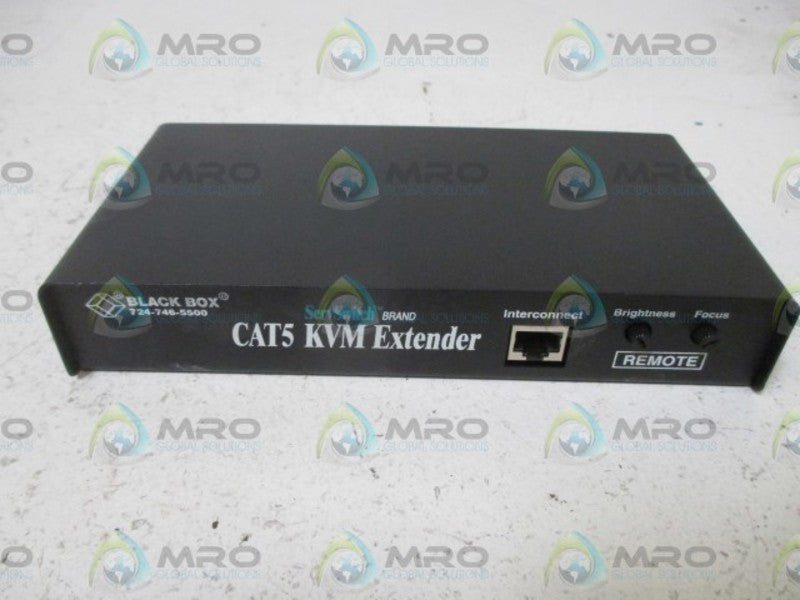BLACK BOX ACU1009A SERVSWITCH CAT5 KVM EXTENER  NSNP
