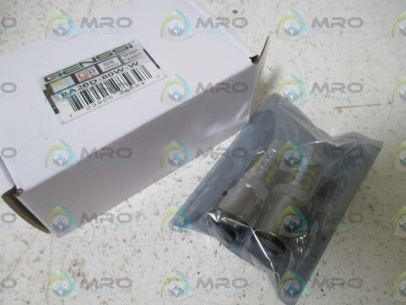 GENESSI BA20D-80W-W HEADLIGHT LIGHT BULB  NSMP