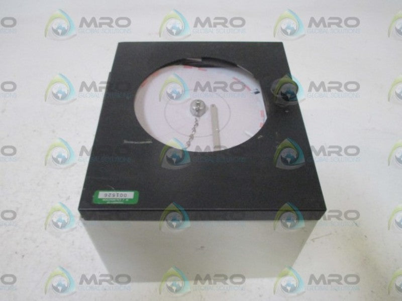 GS LABORATORY EQUIPMENT 6383-7A TEMPERATURE CHART RECORDER  NSNP
