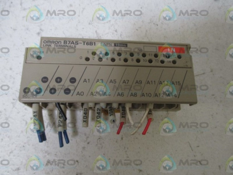 OMRON B7AS-T6B1 LINK TERMINALS  UNMP