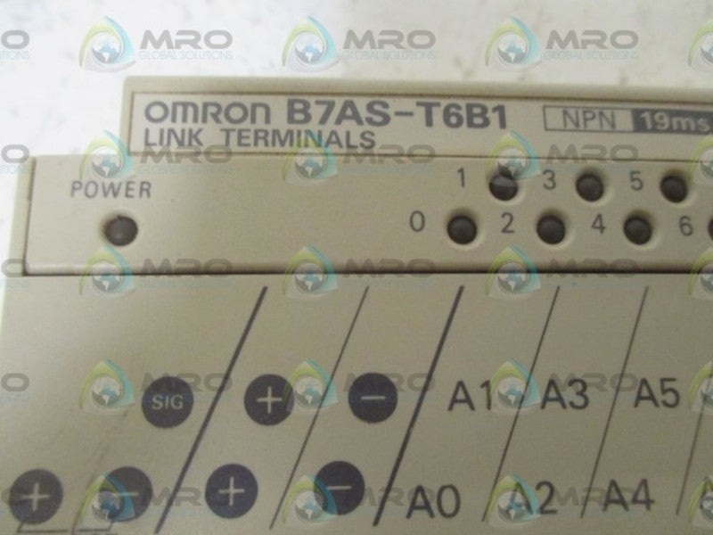OMRON B7AS-T6B1 LINK TERMINALS  UNMP