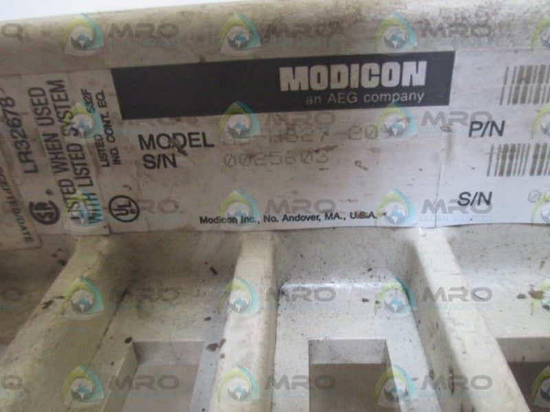 MODICON AS-H827-209 SLOT RACK  UNMP